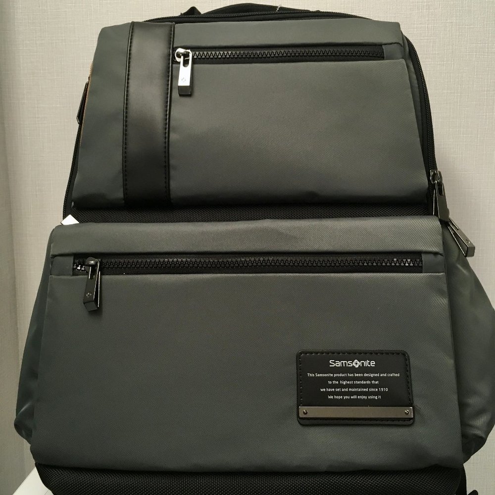 NWT Samsonite Business Backpack 15.6” Grey/Black